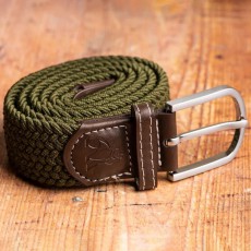 Khaki Green Woven Belt Large Khaki Green Woven Belt Large