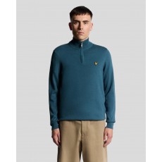 Lyle & Scott Cotton Merino Quarter Zip Jumper Lyle & Scott Cotton Merino Quarter Zip Jumper