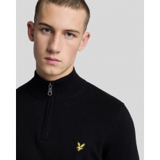 Lyle & Scott Cotton Merino Qtr Zip Jumper Lyle & Scott Cotton Merino Qtr Zip Jumper