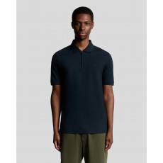 Lyle & Scott Superfine Pique Zip Polo Shirt Lyle & Scott Superfine Pique Zip Polo Shirt