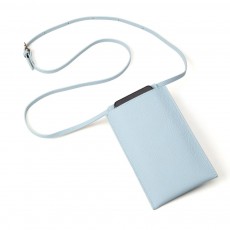 Elie Beaumont-Phone Pouch Soft Powder Blue Elie Beaumont-Phone Pouch Soft Powder Blue
