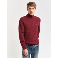 Gant Micro Texture Half Zip Gant Micro Texture Half Zip