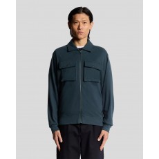 Lyle & Scott Interlock Jersey Overshirt Lyle & Scott Interlock Jersey Overshirt
