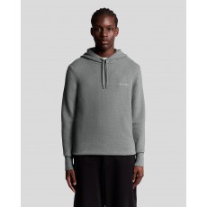 Lyle & Scott Script Knitted Hoodie Lyle & Scott Script Knitted Hoodie