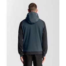 Lyle & Scott Half Raglan Hybrid Hoodie Lyle & Scott Half Raglan Hybrid Hoodie