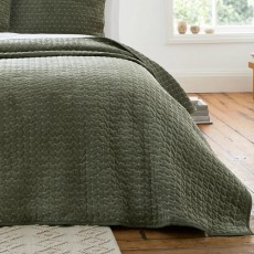 Bianca Attica Velvet Bedspread 240 x 260cm Bianca Attica Velvet Bedspread 240 x 260cm