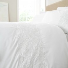Bianca Fleur Matelasse Duvet Set Bianca Fleur Matelasse Duvet Set