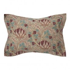 Morris & Co Artichoke Dove Grey/Wine Duvet Set Morris & Co Artichoke Dove Grey/Wine Duvet Set