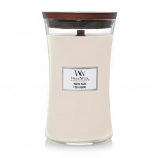 Woodwick White Teak Hourglass-Large Woodwick White Teak Hourglass-Large