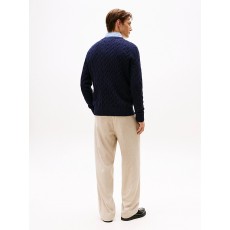 Tommy Hilfiger Classic Cotton Cable Crew Neck Tommy Hilfiger Classic Cotton Cable Crew Neck