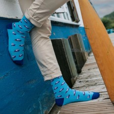 Swole Panda Motor Boat Socks Swole Panda Motor Boat Socks