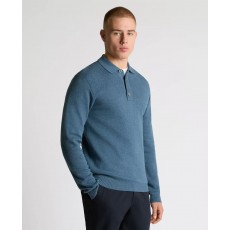 Remus Uomo LS Polo Sweater Remus Uomo LS Polo Sweater