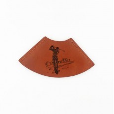Leather Corner Book Mark-Golf Leather Corner Book Mark-Golf
