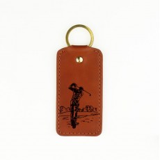 Leather Keyring-Golf Leather Keyring-Golf