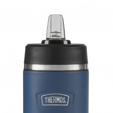 Thermos Icon Hydration Bottle & Straw Lid 710ml-Solent Navy Thermos Icon Hydration Bottle & Straw Lid 710ml-Solent Navy