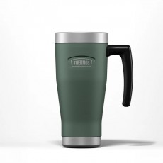 Thermos Icon Series Travel Mug 470ml-Rock Cap Green Thermos Icon Series Travel Mug 470ml-Rock Cap Green