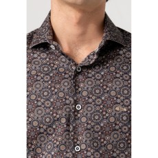 Dario Beltran Buche Medallion Print Shirt Dario Beltran Buche Medallion Print Shirt