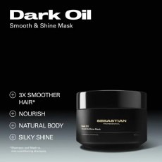 Sebastian Professional Dark Oil Smooth and Shine Mask | 145ml Sebastian Professional Dark Oil Smooth and Shine Mask | 145ml