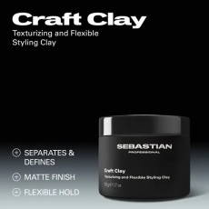 Sebastian Professional Craft Clay Texturizing & Flexible Styling Clay | 50g Sebastian Professional Craft Clay Texturizing & Flexible Styling Clay | 50g
