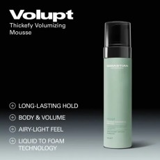 Sebastian Professional Volupt Thickify Volumising Mousse | 190ml Sebastian Professional Volupt Thickify Volumising Mousse | 190ml