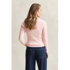 Gant Stretch Cotton Cable V-Neck Gant Stretch Cotton Cable V-Neck