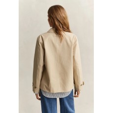 Gant Short Cotton Blend Car Coat Gant Short Cotton Blend Car Coat