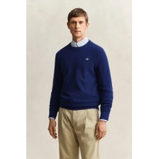 Gant Micro Textured Cotton C-Neck Gant Micro Textured Cotton C-Neck