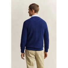 Gant Micro Textured Cotton C-Neck Gant Micro Textured Cotton C-Neck