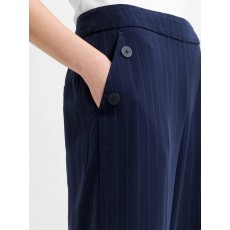 French Connection Alia Pinstripe Button Detail Trousers French Connection Alia Pinstripe Button Detail Trousers