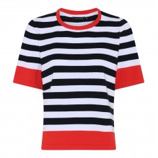 Micha Jumper Cotton Nautical Stripe Knit Micha Jumper Cotton Nautical Stripe Knit