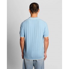 Lyle & Scott Tipped Pique Knitted Polo