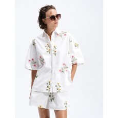 French Connection Cambria Cotton Ss Shirt French Connection Cambria Cotton Ss Shirt