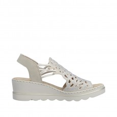 Rieker Laced Wedge Sandal Rieker Laced Wedge Sandal