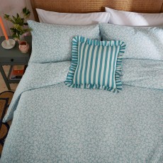 Candy Stripe Cushion Aqua Candy Stripe Cushion Aqua