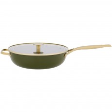 Stellar Cast Light 28cm Saute Pan-Olive Stellar Cast Light 28cm Saute Pan-Olive