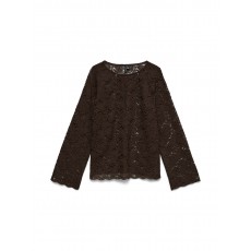 Vero Moda Bloom Lace LS Boat Neck Top Vero Moda Bloom Lace LS Boat Neck Top