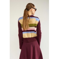 Numph Riette Pixel Stripe Pullover Numph Riette Pixel Stripe Pullover