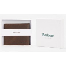 Barbour Padbury Billfold Dark Brown Barbour Padbury Billfold Dark Brown