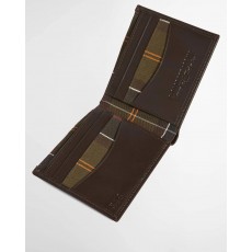Barbour Brodick Leather/Tartan Bifold Wallet Barbour Brodick Leather/Tartan Bifold Wallet