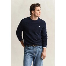 Gant Micro Textured Cotton C Neck Gant Micro Textured Cotton C Neck