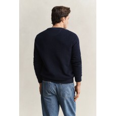Gant Micro Textured Cotton C Neck Gant Micro Textured Cotton C Neck