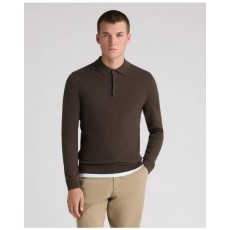 Remus Uomo LS Knit Polo Shirt Remus Uomo LS Knit Polo Shirt