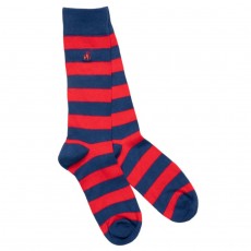 Swole Panda Classic Red Striped Socks 7-11 Swole Panda Classic Red Striped Socks 7-11