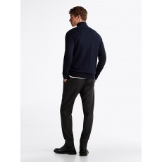 Tommy Hilfiger Pima Organic Cotton Cashmere Zip Mock Tommy Hilfiger Pima Organic Cotton Cashmere Zip Mock
