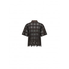 Mos Mosh Lia Checko SS Lace Shirt Mos Mosh Lia Checko SS Lace Shirt