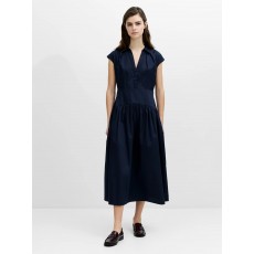 French Connection Alexis Poplin Striped Midi Dress French Connection Alexis Poplin Striped Midi Dress
