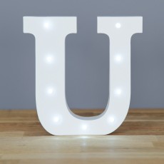 Light Up Letter U Light Up Letter U