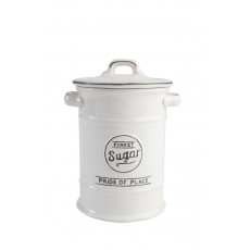 Pride of Place Sugar Jar White Pride of Place Sugar Jar White
