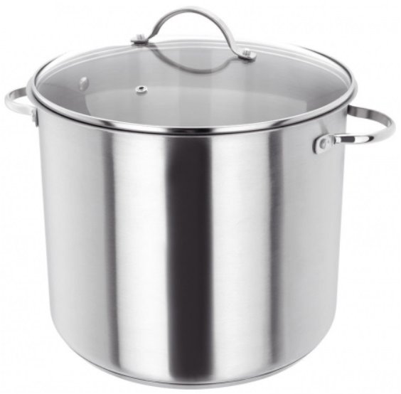 Judge Essentials 28cm Glass Lid Stockpot 13L