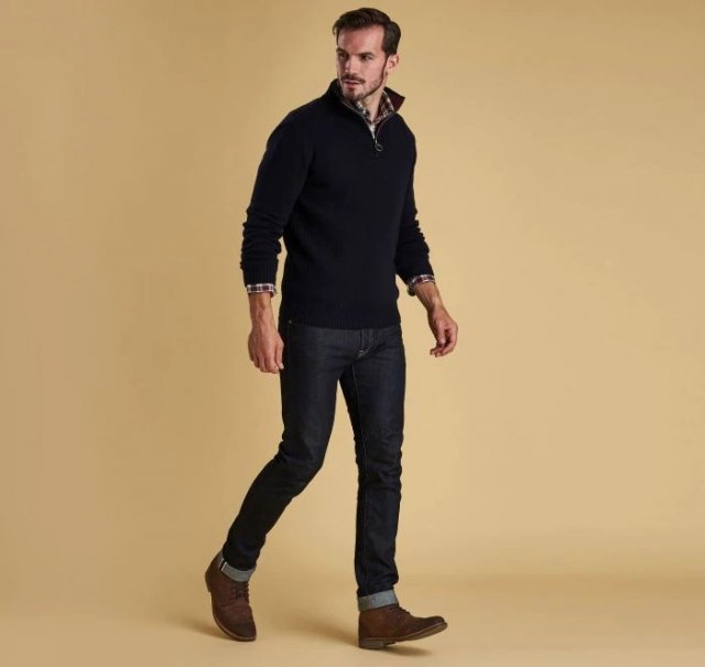 Barbour Nelson Essential Half Zip